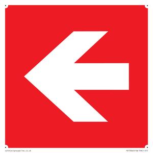Left arrow (white on red background)